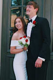Wore this for senior prom ... fit like a dream.  With heels, I dint even need to hem it. - Lisa S.