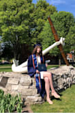 Got this dress for my college graduation :) ordered an xs and ended up being sent an xxs, but because of how late I ordered it I couldn't return and get a new one in time- but the xxs, while a little snug (but not in a bad way), ended up being a happy mistake and fitting me like i hoped the dress would. really pleased with the quality, length, fit and how confident and sexy I felt in this dress. excited to have it in my closet for future events and date nights now too! - Abigail V.