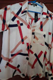 I ordered an x-small and it looks like an x-large. I was excited to wear this blouse but it fits me extremely big. Since I live out of the US, I just gave the it to my mom. She is usually a large and it fits her big as well. There is no way this top is an x-small. I hardly say this re: Lulus but I am disappointed. I was looking forward to rocking this top. Not anymore. It is still a gorgeous pattern but wrong sizing. - RD106684 R.