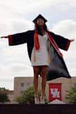 This dress was super cute and perfect for graduation. It was a little big, I would have sized down to an XS if I had the time to exchange but it worked. - Chelsea P.