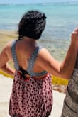 This dress is super flattering- I had lots of compliments!!! I felt comfortable, playful and pretty in the dress. It's super flowy & just perfect for summer!! LOVE this dress!! - Jessika P.
