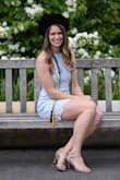 I wore this dress to graduation and it was perfect! The material is excellent quality and the length was not too short, which I was worried about. Perfect for any wedding, grad ceremony, brunch or photo session. - Caitie H.