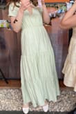 I wore this dress for my graduation party and got tons of compliments on it! It was really easy to move in, and it felt really durable, but it wasn't too warm at all. It was really fun to spin around in too! Since it was a little loose on me, it ended up being a lower cut than I expected, but it worked out just fine. - Hannah G.