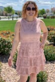 This dress was very comfortable; I got a size M and it fit perfect. The quality was great! - Lynsie V.