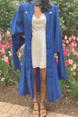 Got this dress for my graduation and I LOVED it. It's super cute and comfy! I was also able to change up the style later in the night with a leather jacket! - Alyssa P.