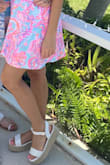 Every shoe with straps gives me blisters, these do NOT! Easy to walk in and SO cute!! I also got in black. 5 stars!!!! - Laura G.