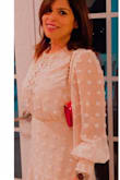 Graceful, elegant and yet chic. I wore this to a dinner with friends, and I was paid so many compliments. It is very flattering to the figure, pair it with heels and it's formal, with flats looks sheen casual, work - looked very appropriate. - Seema S.