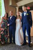 I received too many compliments to count on this dress at my wedding! It was so simple, and the little train came out great in photos! I did not get any alterations done because it really didn't need any. It felt perfect and made me feel so beautiful on my day. - Loretta Y.