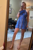 I'm wearing this to a wedding over the weekend, and from trying it on and wearing around my apartment before, I'm very happy with it! Can't wait to look cute in it this weekend with a pair of nude heels. - Calissa H.