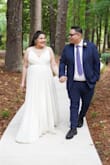 I was 7 and a half months pregnant struggling to find a last minute affordable wedding dress. I tried maternity websites tried on in stores and nothing worked. I ordered this in a plus size because of my baby belly at the time a week before my wedding got here just in time! And it fit perfectly and looked beautiful. I couldn't have asked for a better dress! Highly recommend pregnant or not lol - Leilani M.