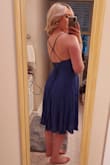 I AM IN LOVE!!! This dress fits like a dream and makes me so happy! I got it specifically for my sister-in-law's baby shower (she's having a boy), and also have it planned for three other upcoming events. I love how the straps lace up the back for the perfect customized fit. It's a 10/10! - Erica S.