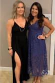 This jumpsuit is amazing and very comfortable. It's very long so I had to have it altered because I am only 5'3". I received so many compliments and loved the fact that it gives the illusion of a dress but isn't! - Nikki W.