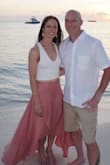 I absolutely love this skirt! I wore it in Jamaica for my 16th anniversary pictures. It's the perfect length for me and it's very flattering. - Nicole E.