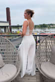 Absolutely in love with this! I wish the pant waistband had some give to it so it doesn't cut in so much when you sit, but overall the outfit was amazing! - Polina K.