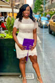 I'm so glad I chose this dress, this dress is absolutely beautiful and it was very fitting for my graduation. I am definitely wearing this dress again, because it's very beautiful and elegant. You can wear this dress anywhere!! - Shanel T.