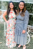 I wore this dress to a friends wedding and received so many compliments! I did have to get the dress hemmed about two inches but it was totally worth it. Very comfortable and not too hot for a Florida summer wedding! - Anna C.