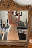 thank god there was a zipper or I wasn't getting it over my head. it's a great dress fits perfectly. - Brynne M.