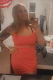 I got size XL, fits true to size! I love this dress and also have it in black. - Kara N.