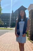 It was perfect for my grad ! I wore it all day and it was very comfortable and fit perfectly. - Jessica N.