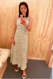 I'm so excited to wearing this cute dress, I'm a petite girl, it fits me so well, I like the length of this dress . And I got lots compliments on it. I highly recommend ! - Haiyun Y.