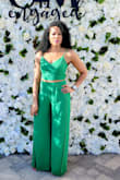It's airy light flowy comfortable and amazingly sexy. Wore it to an engagement party and got plenty of compliments - Sian L.