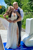 I wear a different white dress every year on our anniversary. My husband said this was his favorite by far. I got so many compliments everywhere we went and felt so comfortable and beautiful. The material was great, the fit was so comfortable, and the dress was worth every penny. - Beth H.