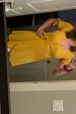 After reading the reviews, I thought this dress would fit great and be comfortable. The fabric came SO wrinkled, I couldn't believe they'd ship something in that condition. The fabric is not forgiving at all so be prepared to not wear underwear because both the color and outline of it will show under this dress. Might be hard to see, but the clasp closure on the bust created a gap if I were to hold my arms out and would almost come undone. I got a size Medium and am a 38C so a large would have fit in the chest, but been bigger everywhere else. I wouldn't recommend this dress. If you do opt for it, invest in a steamer, you're going to need it. - Alexa C.