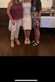The dress fit so well. It was very comfy to wear and the perfect length- not too short and not too long. It had the perfect stretch and was not see through at all. Love this dress! - Meghan M.