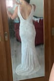 Loved it. Fit like a glove. Planning to wear for my wedding this year. Super comfy. XS fit great and is what I'm wearing in this photo. I bought XS and S. I only picked to keep the S because it fit just as well but had a smidge more room for movement. - Lauren T.