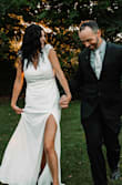 We eloped at a cute little rhinestone chapel and this dress was perfect for the occasion. True to size. The photographer loved it. Great material! - Jessica M.