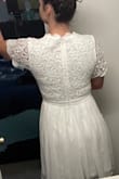 Is a nice dress, but ended up going with a fancier style for my rehearsal dinner. - Cathy C.