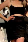 I bought this dress to go out in NYC for a weekend and it was everything I dreamed of for that LBD!!! Cannot recommend this dress enough. I bought the M and L to try. The L was a little longer which I liked, but there was some gapping across my ribs under the bust which I didn't like the look of, so I went with the M. I got so many compliments and everyone was asking me where I got it. Do it!!! - Emilie S.