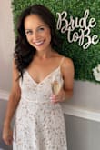 Fits true to size & very flattering! Perfect for bridal shower, rehearsal dinner, or honeymoon. - Brianna B.