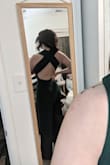 It's so flattering, and SO comfortable. I'm obsessed! I struggled finding a great jumpsuit in dark green, but this is EXACTLY what I wanted. It was super delayed with all the crazy USPS stuff going on, but honestly it was worth the wait. I can't wait to have an occasion to wear it out! - Stefanie G.