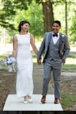 Get these!!! I wore these for my wedding and they are so comfortable. I received a lot of compliments on them as well. - Emily M.