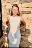 This was my rehearsal dinner dress. I absolutely loved it and I felt so pretty. - Karina P.