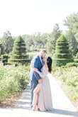 This dress is soooo dreamy. It was A little long on me, but that's to be expected because I'm 5'00. I wore it for my engagement pictures and it was such a good choice. Buy this dress, and you'll thank yourself later! - Giana T.