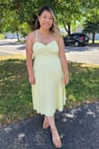 I loved this dress! Wore it to a wedding and got many compliments. Perfect for a summer event! - Cindy X.