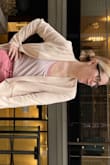 Love this blazer! Can dress up jeans or wear with slacks. Just did a monochromatic look as well. Loved it all. 
Fits well. A little tight in the shoulders so if you have broad strong shoulders consider going up a size. - David C.