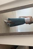 I was worried about the fit, because my size is between S and M. I bought both. And S fits perfectly to my waist.
The texture is so soft and the look is amazing. - Nancy R.