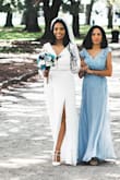 I bought this dress for my wedding and I could not be more happy!
Everybody was giving me compliments and this made me feel beautiful and confident. Absolutely everything that a bride needs for her day, making it all the more special.
Thank you! - Thais L.