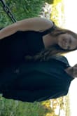 Loved this dress! I had a formal event with my boyfriends family & needed something that was cute but still appropriate! The shape of the top was very flattering! I am a 36D and struggle with that sometimes, but I think it gave me great coverage & support! I didn't need to wear a bra with it.
I am 5'6 and the dress hit me like 2" below the knee.
The fabric was really nice material and looked great on! I tend to stay away from tight/body con dresses but I was still comfortable all night! - Ashlyn M.