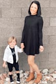 This dress is so simple and so sweet. You can dress it up or down. It's perfect for that spring or fall dinner date. I love this dress and would not change a thing about it!! - Yasmin O.