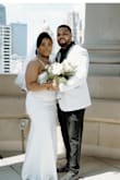 I loved this dress. My husband and I decided to elope and I needed a simple, but elegant dress and this was perfect! Shipping was fast! - Niria C.