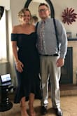 I love how elegant and gorgeous this dress is. I wore it to a friends wedding outside and got soooo many compliments! The fabric is comfortable and forgiving. I did my hair and make up like and actress from old Hollywood. I think it complimented the dress so nicely. I can't wait to wear this dress again! - Lisa M.