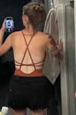 This is so cute BUT I wear a small or XS in almost everything at Lulus and had to exchange this for a large. It's definitely designed for a short, petite frame! I love it but I'd definitely say size up! - Alex C.