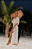 This dress was just perfect for the occasion, simple and elegant for beach wear. I wore this dress for a romantic dinner on the beach and a photographer at the resort ask to take my photo in this! Received a lot of compliments. - Estella N.