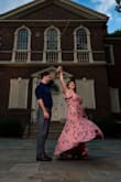 It's a stunning and flattering dress. Super comfortable to walk around the city. I felt extremely confident. I had to pin it at the bust but I usually do for low cut tops anyway, but it turned out perfectly fine! I received so many compliments! Can't wait to wear this dress again for more events to come - Jillian W.