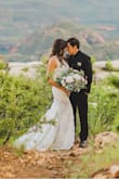 This was a perfect dress for my outdoor elopement styled ceremony! It photographs so well with the long train! - Bethany B.
