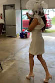 Ohhhh my goodness. I loved everything about this dress. It fit perfectly and looked amazing. My bridal shower was Kentucky Derby Themed and I could not have found a more fitting dress!! 10/10 - Maria H.